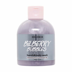 Акція на Зволожувальний гель для рук та тіла Hollyskin Hands&Body Wash Bilberry Bubbles, 300 мл від Eva