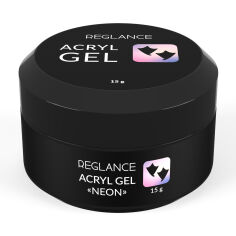 Акция на Акрил-гель для нігтів Reglance Acryl Gel Neon, 022 Violet Amethyst, 15 г от Eva