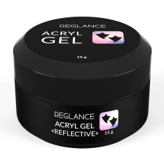 Акція на Акрил-гель для нігтів Reglance Acryl Gel Reflective, 031 Amber, 15 г від Eva
