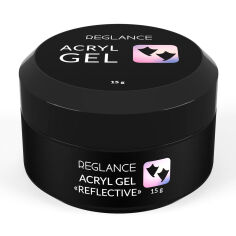 Акція на Акрил-гель для нігтів Reglance Acryl Gel Reflective, 030 Starlight, 15 г від Eva