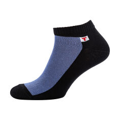Акція на Шкарпетки чоловічі Modna Zona RT1321-117 Т короткі, чорно-сині, розмір 39-42 від Eva