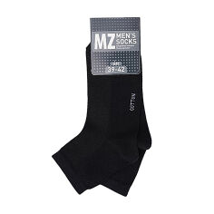Акція на Шкарпетки чоловічі Modna Zona RT1111-005 середні, сітка, чорні, розмір 39-42 від Eva