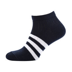 Акция на Шкарпетки чоловічі Modna Zona RT1311-126-3 короткі, сині зі смужками, розмір 39-42 от Eva