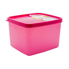 Акція на Контейнер для морозильної камери Irak Plastik Alaska рожевий, 14*12.5*9.5 см, 1.2 л (5508) від Eva