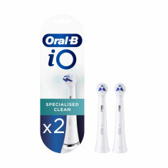 Акция на Змінні насадки до електричної зубної щітки Oral-B iO Спеціалізоване чищення, 2 шт от Eva