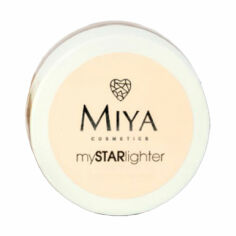 Акция на Кремовий хайлайтер для обличчя Miya Cosmetics My Star Lighter, Moonlight Gold, 4 г от Eva