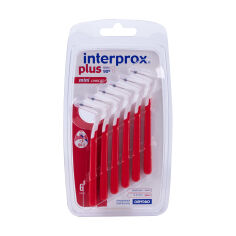 Акція на Міжзубні щітки Dentaid Interprox Plus Mini Conical, червоні, 1.0 мм, 6 шт від Eva