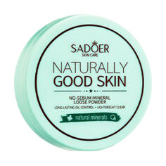 Акція на Пудра для обличчя Sadoer Naturally Good Skin No-Sebum Mineral Loose Powder, 5 г від Eva