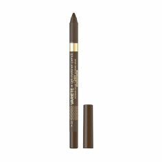 Акція на Водостійкий гелевий олівець для очей Eveline Cosmetics Variete Gel Eyeliner Pencil Waterproof, 02 Brown, 1 г від Eva