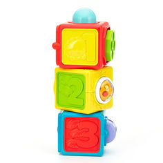 Акція на Ігровий набір Fisher-Price Кубики що рухаються яскраві (DHW15) від Будинок іграшок