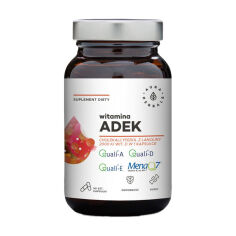 Акция на Дієтична добавка вітаміни в капсулах Aura Herbals Vitamin ADEK, 90 шт от Eva