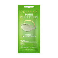 Акція на Очищувальна маска для обличчя Dermika Pure Perfection, 10 мл від Eva