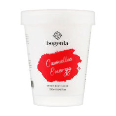 Акция на Крем-скраб для тіла Bogenia Cream Body Scrub Camellia Energy, 250 мл от Eva