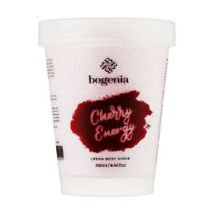 Акція на Крем-скраб для тіла Bogenia Cream Body Scrub Cherry Energy, 250 мл від Eva