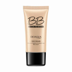 Акция на BB-крем для обличчя Bioaqua Back to Baby Natural Flawless Moisturizing BB Cream, 02 Ivory White, 40 г от Eva