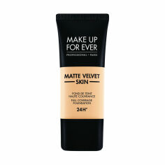 Акція на Матувальний тональний флюїд для обличчя Make Up For Ever Matte Velvet Skin Full Coverage Foundation R260 Pink Beige, 30 мл від Eva