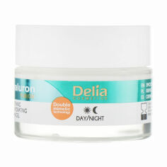 Акция на Розгладжувальний крем-гель для обличчя Delia Cosmetics Hyaluron Fusion Smoothing And Hydration Cream-Gel, 50 мл от Eva