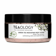 Акція на Скраб для тіла Teaology Green Tea Reshaping Body Scrub з зеленим чаєм, 450 г від Eva