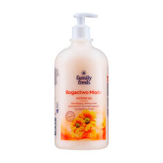 Акція на Зволожувальний крем-гель для душу Family Fresh Shower Gel Багатство меду, 1 л від Eva