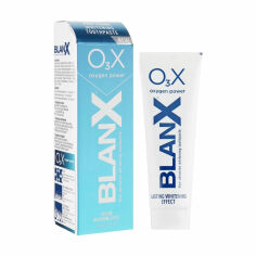 Акция на Відбілювальна зубна паста BlanX O3X Oxygen Power Pro Shine Whitening Toothpaste, 75 мл от Eva