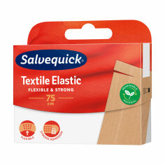 Акція на Текстильний пластир Salvequick Textil Elastic, 75 см від Eva