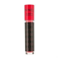 Акція на Рідка лакова помада для губ Ninelle Ilusion Liquid Lacquer Lipstick 621 Warm Pink, 4 мл від Eva