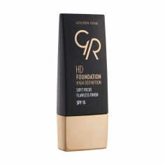 Акція на Тональний крем для обличчя Golden Rose HD Foundation High Definition SPF 15, 102 Ivory, 30 мл від Eva