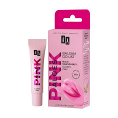 Акція на Мультизволожувальний бальзам для губ AA Aloes Pink Multi-Moisturizing Lip Balm, 10 г від Eva