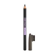 Акція на Олівець для брів Maybelline New York Express Brow Shaping Pencil зі щіточкою, 05 Deep Brown, 1.14 г від Eva