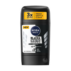 Акція на Чоловічий антиперспірант-стік NIVEA MEN Black & White Invisible Original 48H, 50 мл від Eva