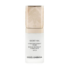 Акція на Зволожувальний праймер для обличчя Dolce & Gabbana Secret Veil Hydrating Radiant Primer SPF 30 з ефектом сяяння, 30 мл від Eva
