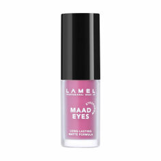 Акція на Рідкі матові тіні для повік LAMEL Make Up Maad Eyes Eyeshadow, 406, 5.2 мл від Eva