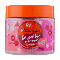 Акція на Пілінг-гель для душу Delia Cosmetics Dairy Fun Smoothie Peeling Wash Cherry Вишня, 350 мл від Eva