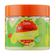 Акція на Пілінг-гель для душу Delia Cosmetics Dairy Fun Smoothie Peeling Wash Pear Груша, 350 мл від Eva