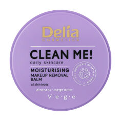 Акція на Зволожувальний лосьйон для зняття макіяжу Delia Cosmetics Clean Me! Moisturizing Makeup Remover, 40 г від Eva