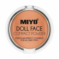Акція на Компактна пудра для обличчя Miyo Doll Face Compact Powder 03 Sand, 7.5 г від Eva