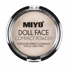 Акція на Компактна пудра для обличчя Miyo Doll Face Compact Powder 01 Vanilla, 7.5 г від Eva
