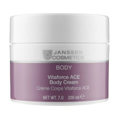 Акція на Крем для тіла Janssen Cosmetics Vitaforce ACE Body Cream з вітамінами A, C та E, 200 мл від Eva