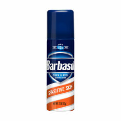 Акція на Чоловіча піна для гоління Barbasol Shaving Cream Sensitive Skin, 57 г від Eva