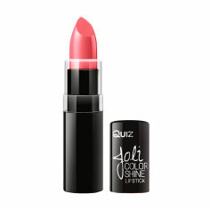 Акция на Стійка помада для губ Quiz Cosmetics Joli Color Shine Long Lasting Lipstick 105 Summer Pink 3.6 г от Eva