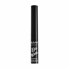 Акція на Водостійка рідка підводка для очей NYX Professional Makeup Epic Wear Waterproof Eye & Body Long-Wear Liquid Liner 03 Stone Fox, 3.5 мл від Eva