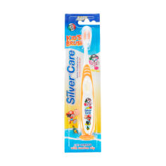Акція на Дитяча зубна щітка Silver Care Kids Brush м'яка, від 6 місяців до 3 років, 1 шт від Eva