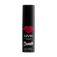 Акция на Матова помада для губ NYX Professional Makeup Suede Matte Lipstick 09 Spicy, 3.5 г от Eva