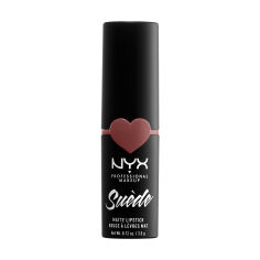 Акція на Матова помада для губ NYX Professional Makeup Suede Matte Lipstick 05 Brunch Me, 3.5 г від Eva