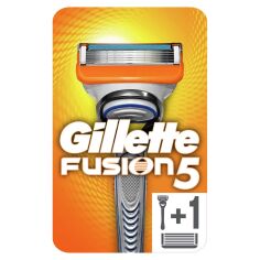 Акция на Бритва мужская с 2 сменными кассетами Gillette Fusion 7702018866946 от Podushka