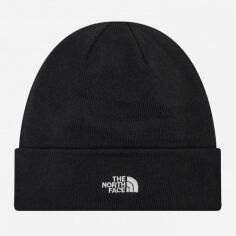 Акція на Шапка The North Face Norm Beanie NF0A5FW1JK31 One Size Чорна від Rozetka