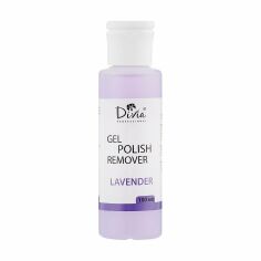 Акція на Рідина для зняття гель-лаку Divia Gel Polish Remove Lavender з екстрактом лаванди, 100 мл від Eva