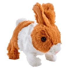 Акція на Інтерактивна іграшка Addo Pitter patter pets Біло-коричневе кроленя (315-11112-B/1) від Будинок іграшок