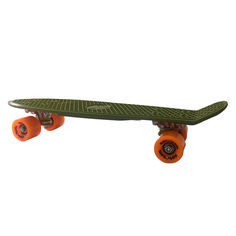 Акція на Скейт Go Travel Penny board хаки с оранжевым (LS-P2206GOS) від Будинок іграшок