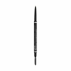 Акція на Олівець для брів NYX Professional Makeup Micro Brow Pencil зі щіточкою, 3.5 Rich Auburn, 0.09 г від Eva